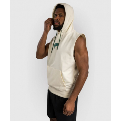Venum Sparring Sleeveless Hoodies Blanco