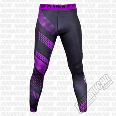 Venum Spats Rapid Negro-Morado