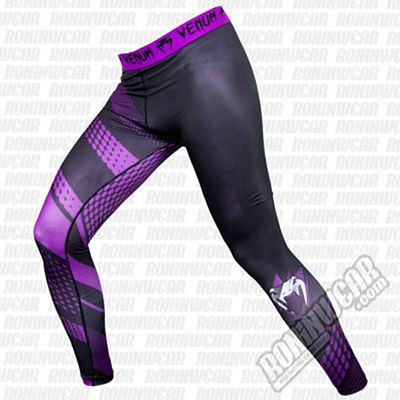 Venum Spats Rapid Nero-Viola