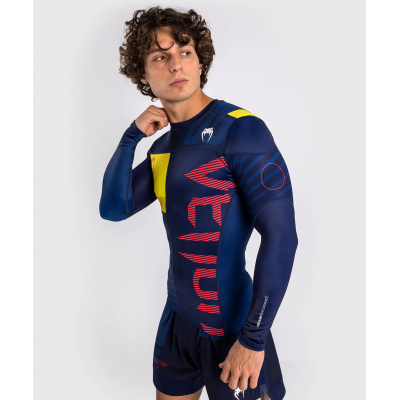 Venum Sport 05 Rashguard Long Sleeveses Blue