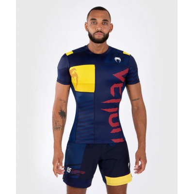 Venum Sport 05 Rashguard Short Sleeves Blau