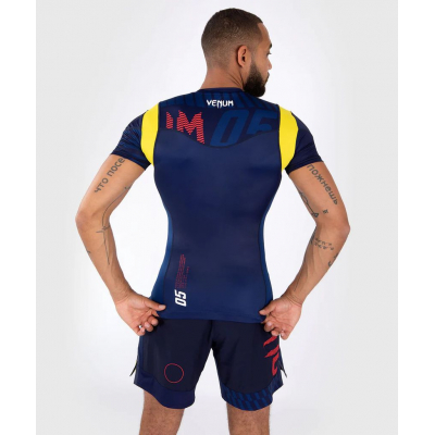 Venum Sport 05 Rashguard Short Sleeves Blå