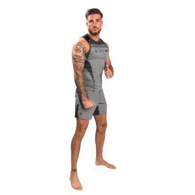 Venum Stone Rashguard Sleeveless Mineral Verde-Cinza