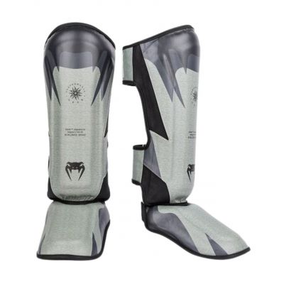 Venum Stone Shinguards Mineral Verde-Cinza