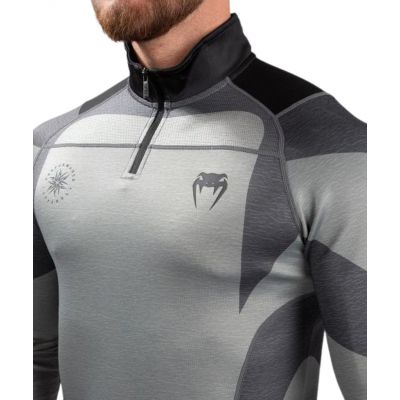 Venum Stone Winter Dry Tech Long Sleeves Mineral Grün-Grau