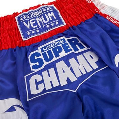 Venum Super Champ Muay Thai Shorts Blau