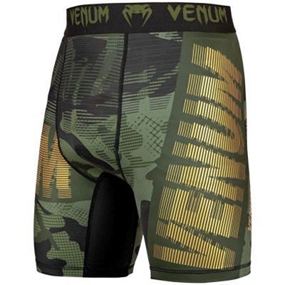 Venum Tactical Compression Shorts Verde-Preto