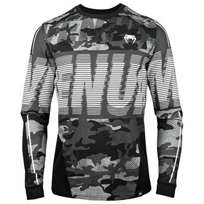 Venum Tactical T-Shirt LS Negro-Blanco