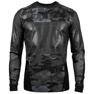 Venum Tactical T-shirt LS Fekete