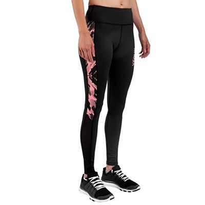 Venum Tecmo Leggings Negro-Rosa