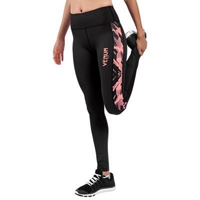 Venum Tecmo Leggings Schwarz-Rosa