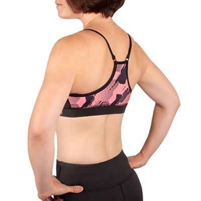 Venum Sujetador Deportivo Tecmo Negro-Rosa