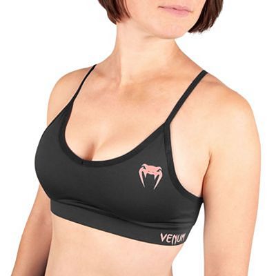 Venum Tecmo Sport Bra Schwarz-Rosa