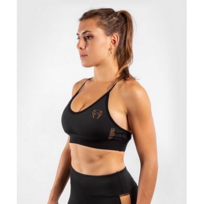 Venum Tecmo Sport Bra For Women Bronze Schwarz