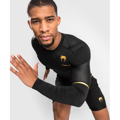 Venum Tempest 2.0 LS Rashguard Svart-Gold