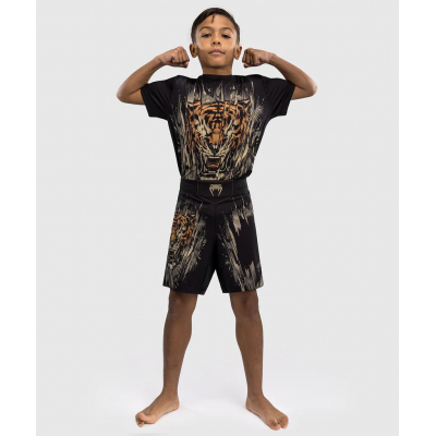 Venum Tiger Kids Fight Shorts Noir
