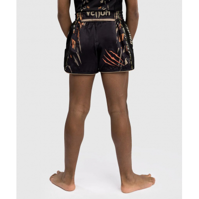 Venum Tiger Kids Muay Thai Shorts Negro