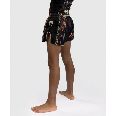 Venum Tiger Kids Muay Thai Shorts Negro