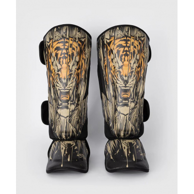 Venum Tiger Shin Guards Black
