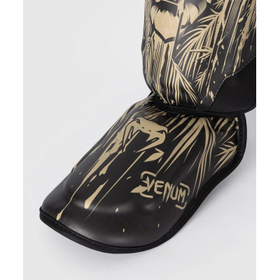 Venum Tiger Shin Guards Black