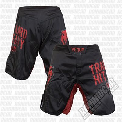 Venum Train Hard Hit Heavy Fight Shorts Musta