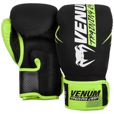 Venum Training Camp 2.0 Boxing Gloves Negro-Amarillo