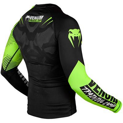 Venum Training Camp 2.0 Rashguard Schwarz-Gelb