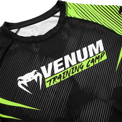 Venum Training Camp 2.0 Rashguard Noir-Jaune