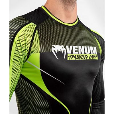 Venum Training Camp 3.0 Rashguard LS Schwarz