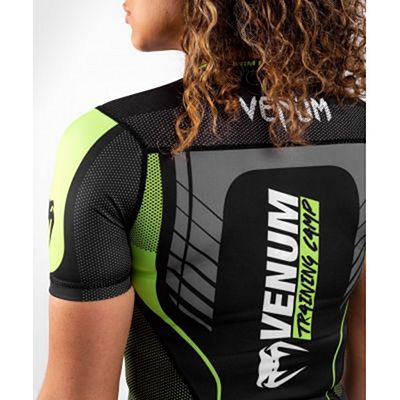 Venum Training Camp 3.0 Women Rashguards SS Nero