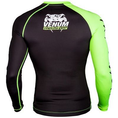 Venum Training Camp Compression T-shirt Preto-Verde