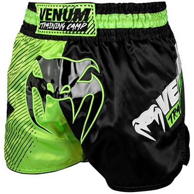 Venum Training Camp Muay Thai Shorts Schwarz-Grün