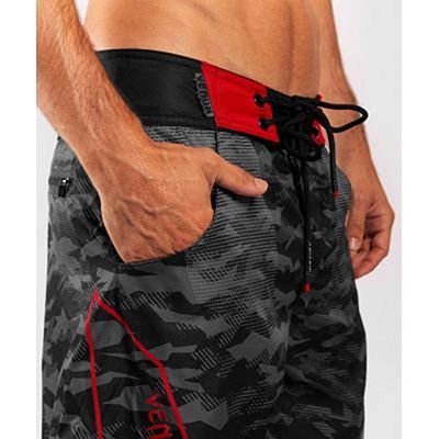 Venum Trooper Boardshorts Preto-Vermelho