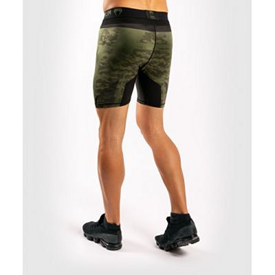 Venum Trooper Compression Shorts Green-Black