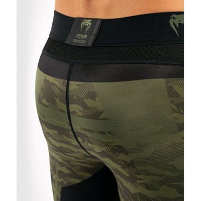 Venum Trooper Compression Shorts Green-Black