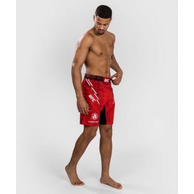 Venum UFC Adrenaline Authentic Fight Night Men Fight Short - Long Fit Rouge