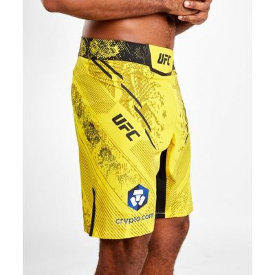 Venum UFC Adrenaline Authentic Fight Night Men Fight Short - Long Fit Gul