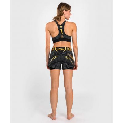 Venum UFC Adrenaline Authentic Fight Night Women Fight Short Preto-Dourado