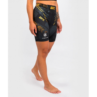 Venum UFC Adrenaline Authentic Fight Night Women Vale Tudo Short - Long Fit Svart-Gold