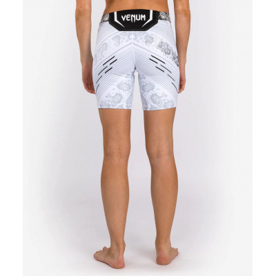 Venum UFC Adrenaline Authentic Fight Night Women Vale Tudo Short - Long Fit Branco