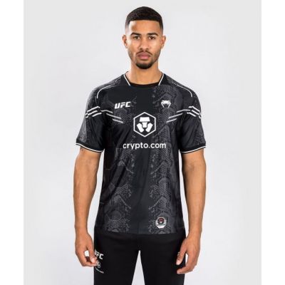 Venum UFC Adrenaline Authentic Night Men Walkout Jersey Schwarz-weiß