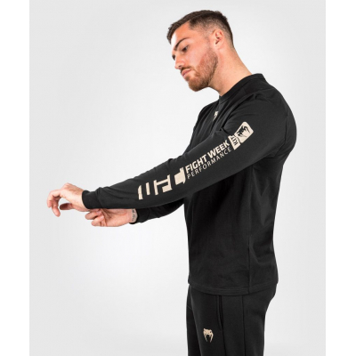 Venum UFC Adrenaline Fight Week Men Longsleeve T-shirt Schwarz