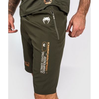 Venum UFC Adrenaline Fight Week Men Performance Shorts Green-Bronze