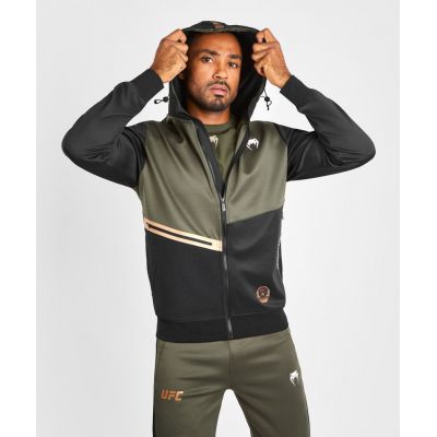 Venum UFC Adrenaline Fight Week Men Zip Hoodie Vert-Bronze