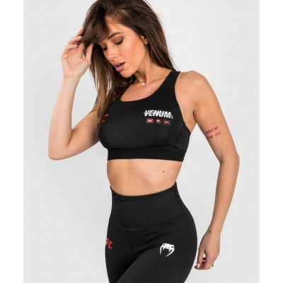 Venum UFC Adrenaline Fight Week Women Sports Bra Nero