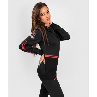 Venum UFC Adrenaline Fight Week Women Zip Hoodie Fekete