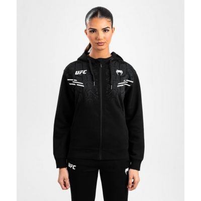 Venum UFC Adrenaline Replica Women Zip Hoodie Nero-Bianco