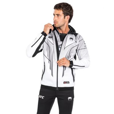 Venum UFC Authentic Fight Night 2.0 Mens Walkout Hoodie White