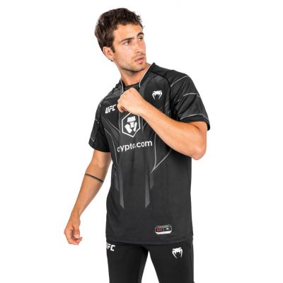 Venum UFC Authentic Fight Night 2.0 Mens Walkout Jersey Preto