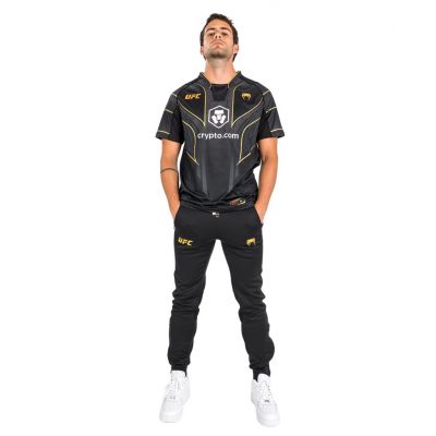 Venum UFC Authentic Fight Night 2.0 Mens Walkout Jersey Noir-Or